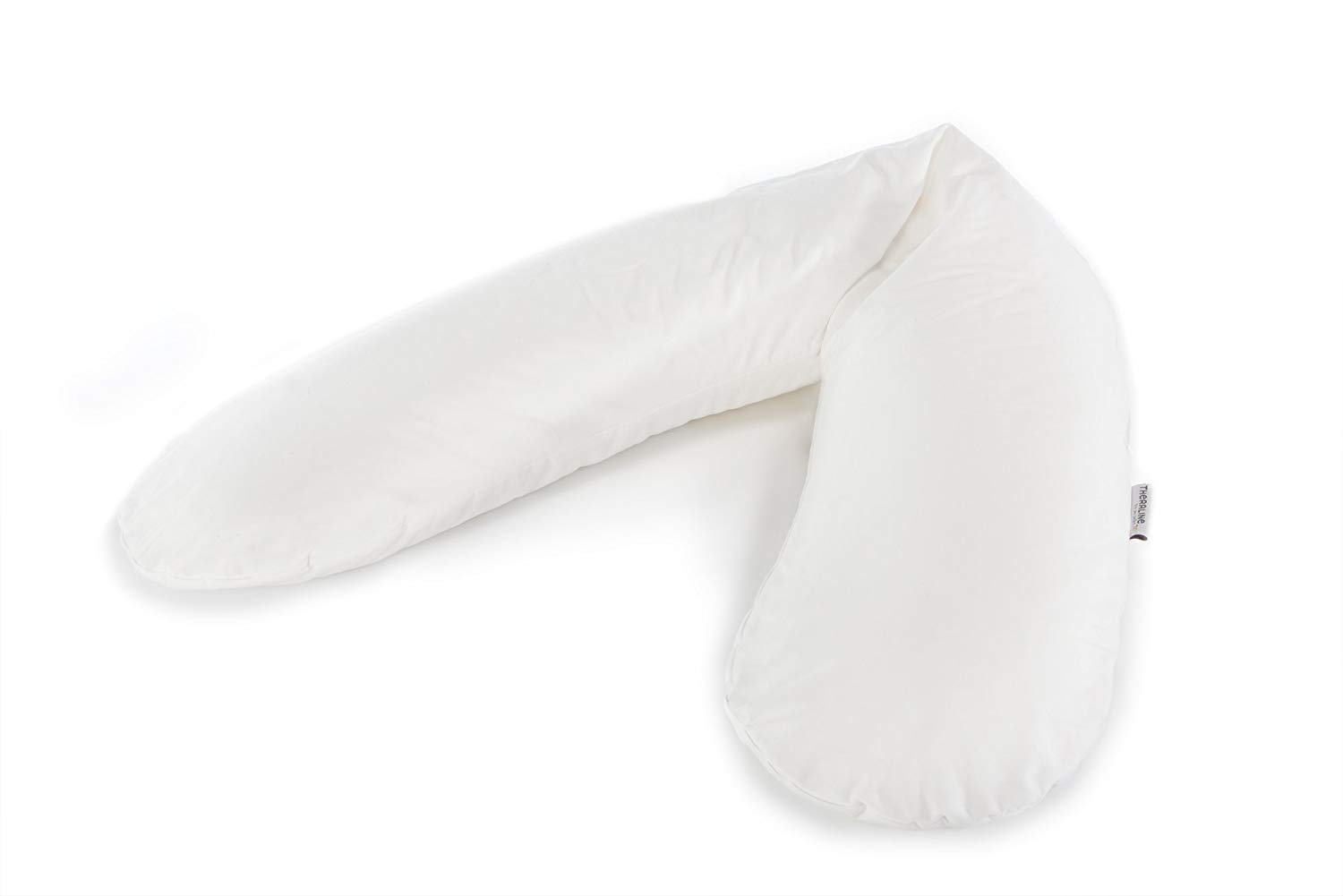 The Original Theraline Pregnancy and Breastfeeding Pillow Filled with Sand-Like Original Micro-Beads - Comes with Outer Cover,190 cm