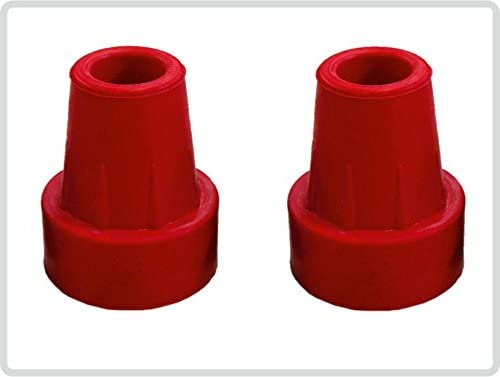 Sani-Alt Set Of 2 Heavy Duty Suction Cup Capsule With Steel Insert For Canes Walking