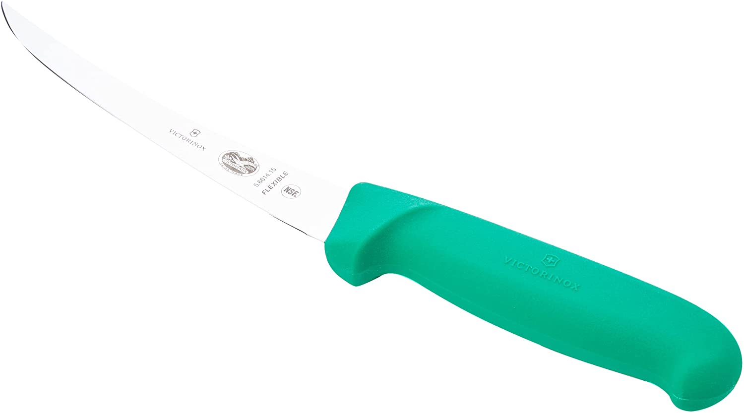 Victorinox Fibrox Chef\'s Knife, Boning Knife, Extra Sharp Blade, Stainless Steel, Dishwasher Safe, Swiss Made