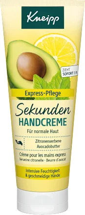 Kneipp Hand Cream Seconds Lemon Verbena & Avocado Butter, 75 ml