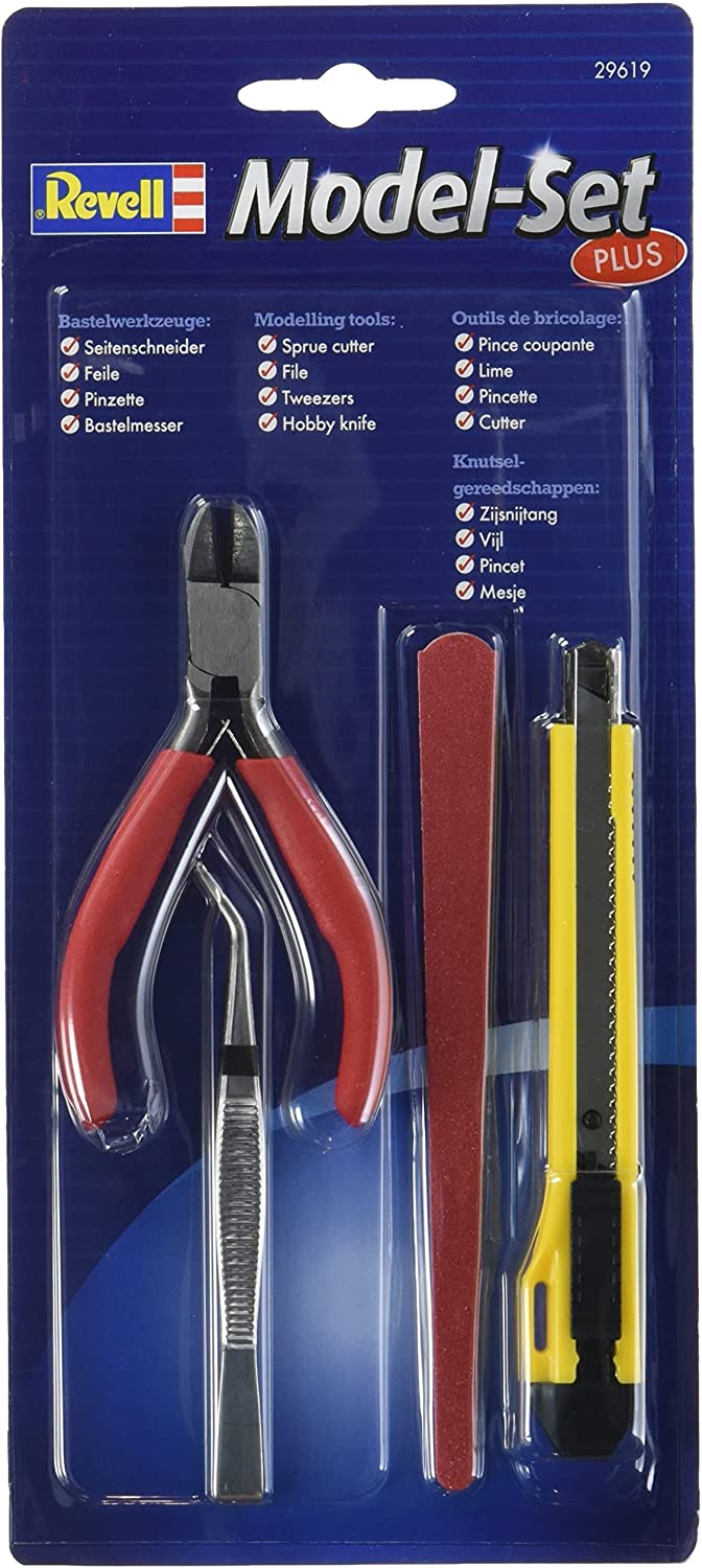 Revell 29619 - Model Making Accessories, Model Set Plus Craft Tools, Single