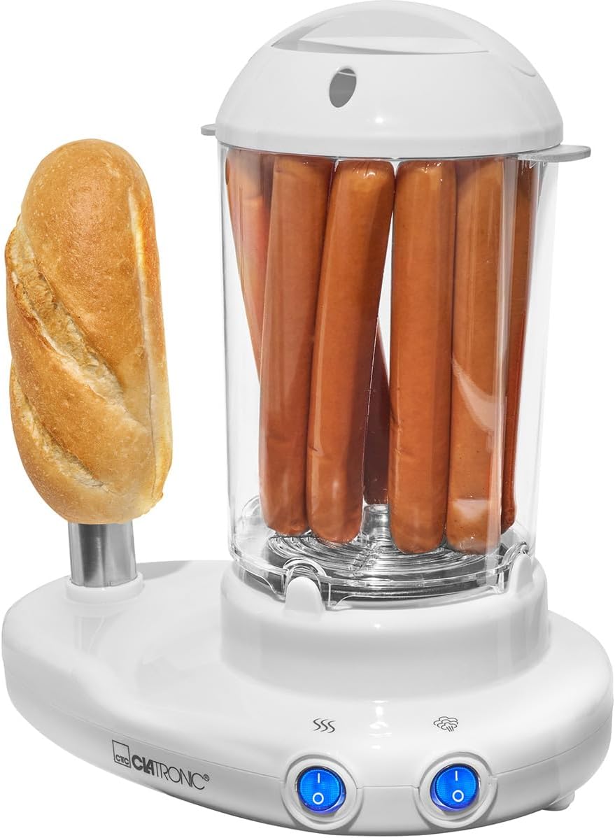Clatronic HDM 3420 EK hot dog maker including egg cooker, 380W