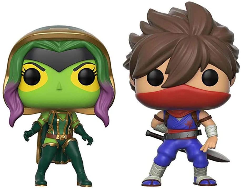 Funko – Figurine Marvel Vs Capcom 2 Pack Gamora Vs Strider Exclu Pop 10 Cm 