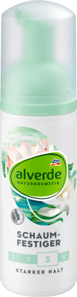 alverde NATURKOSMETIK Foam-strength organic lotus blossom, organic violet rice, 150 ml