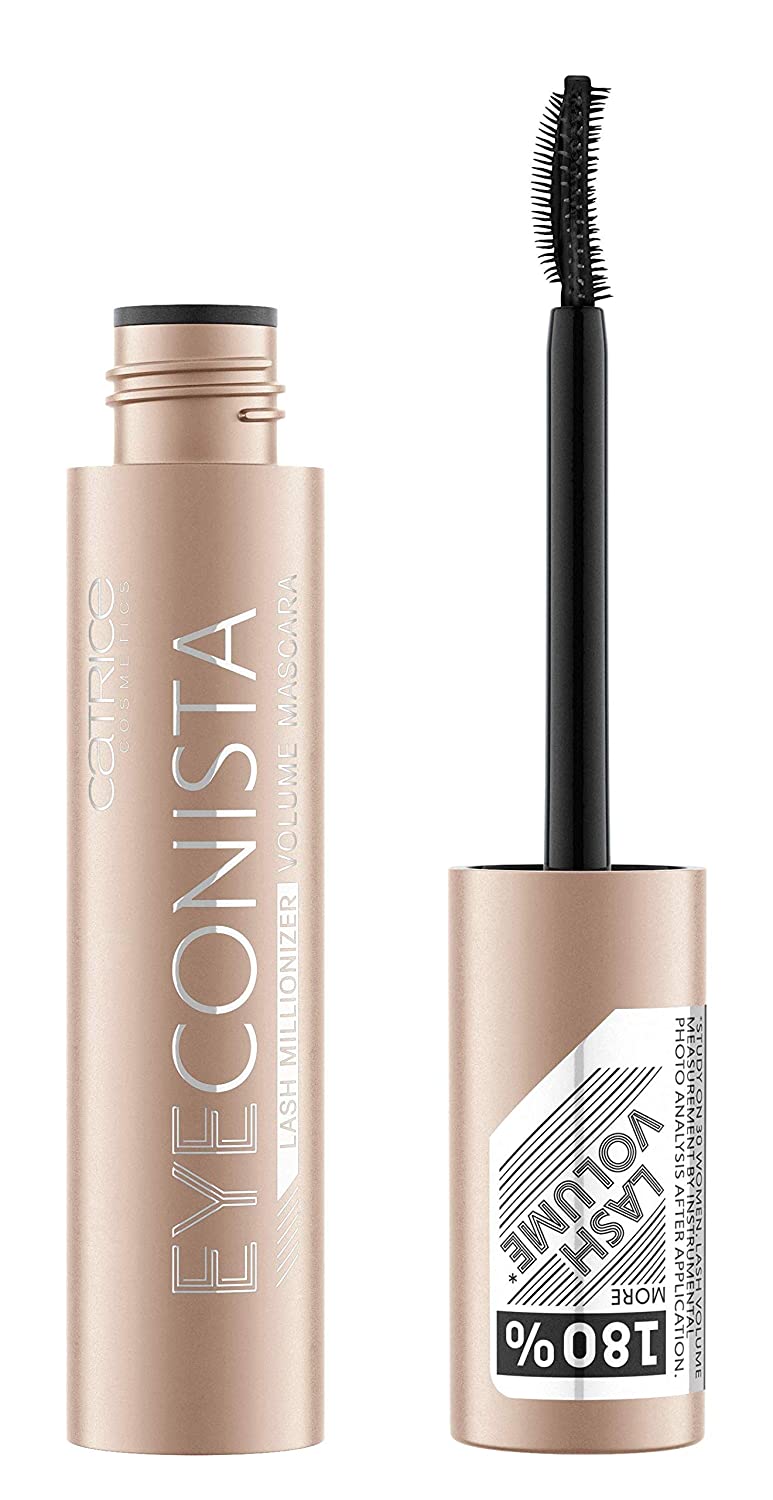 Catrice EYEconista Lash Millionizer Volume Mascara No. 010 The Best Or Nothing Black Defining Extending Volume Balancing Ultra Black Matte Perfume Free (11ml)