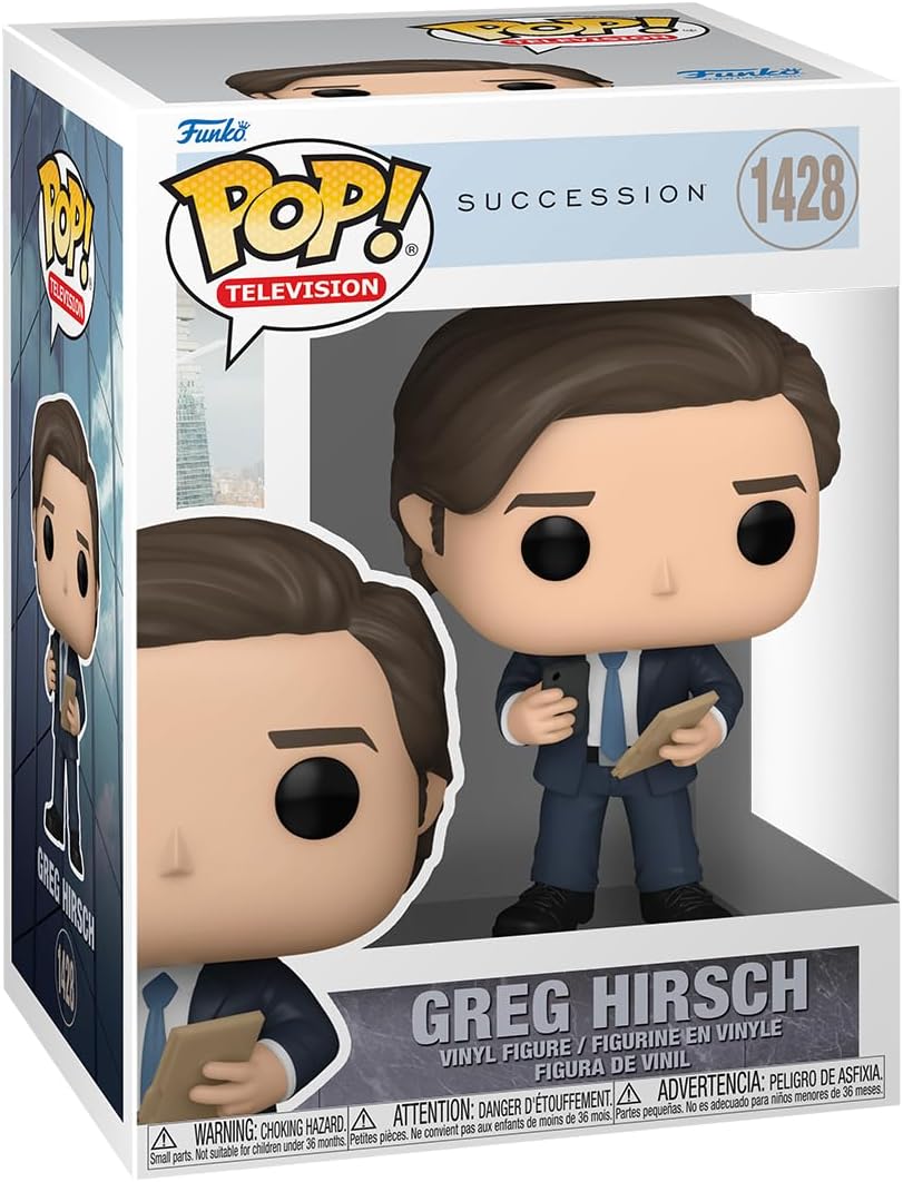 Funko POP! TV: Succession - Greg Hirsh - Vinyl Collectible Figure - Gift Idea - Official Merchandise - Toy for Children and Adults - TV Fans - Model Figure for Collectors and Display