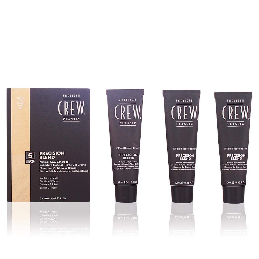 American Crew Precision Blend Light 7-8 Hair Dye 40 ml, ‎light
