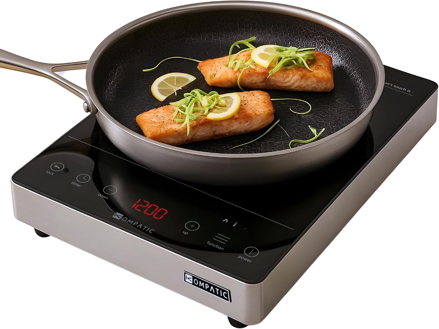 KFE 35T PRO Portable Induction Hob, 3500W, Single Hob, LED Display, Timer, Temperature Control, Safety Lock