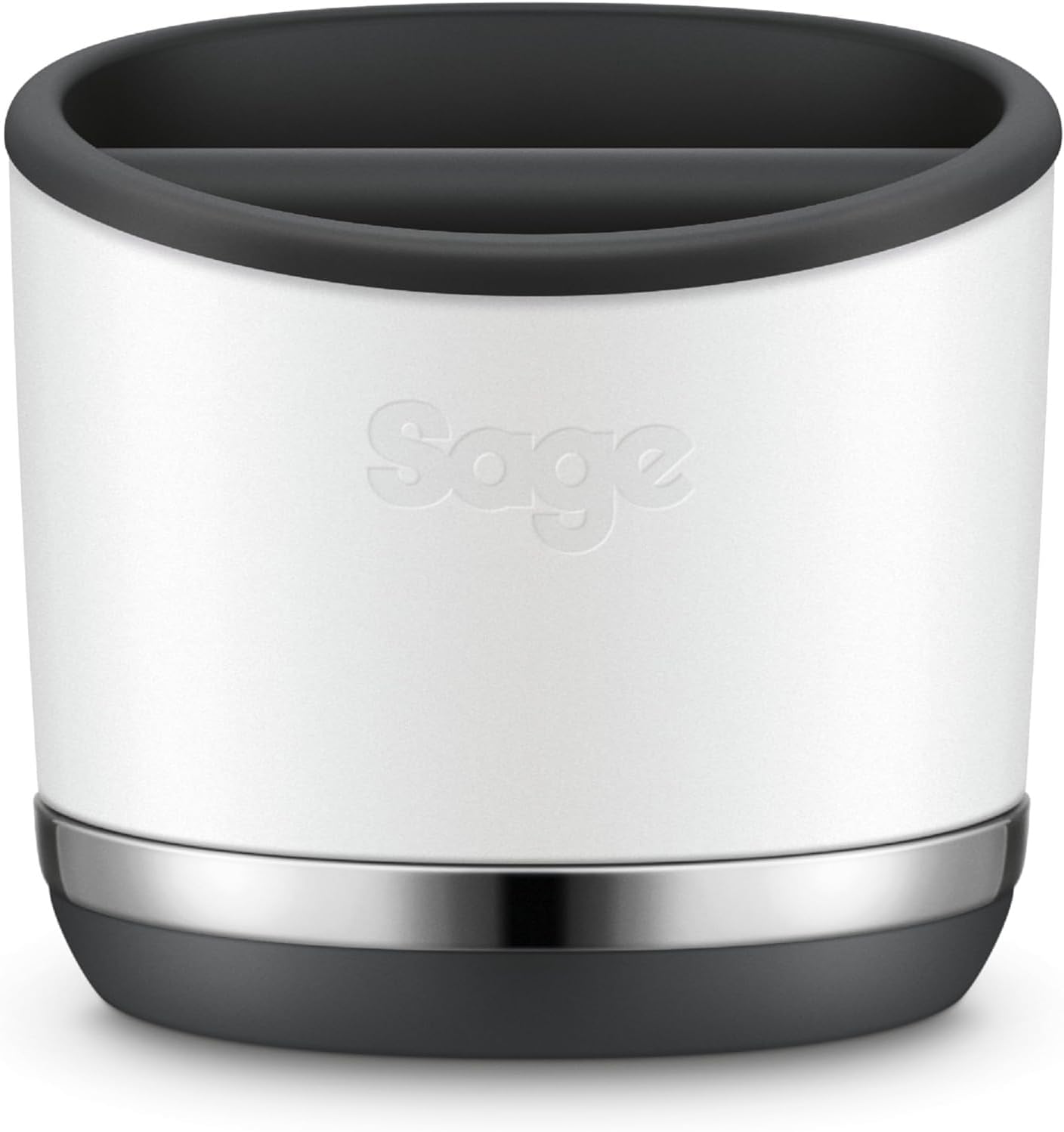 Sage - The Knock Box 10 - Knock Container - For Easy & Clean Disposal of Coffee Capsules - Stores up to 10 Espresso Pods - Sea Salt