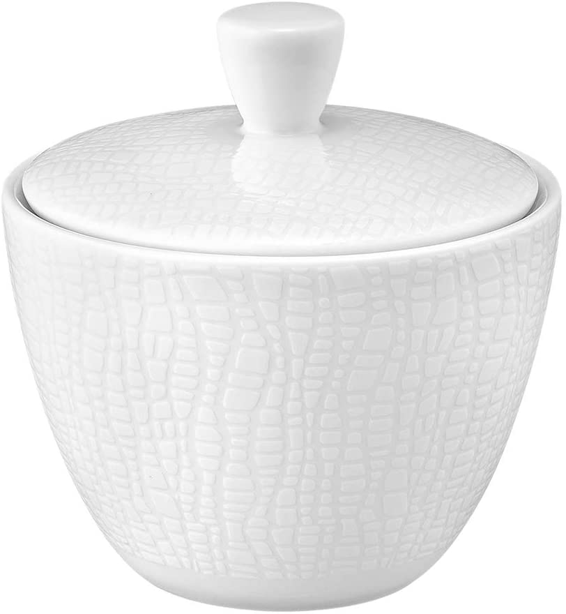 Seltmann Weiden Fashion Luxury White 001.743907 Sugar Bowl 0.26 L White