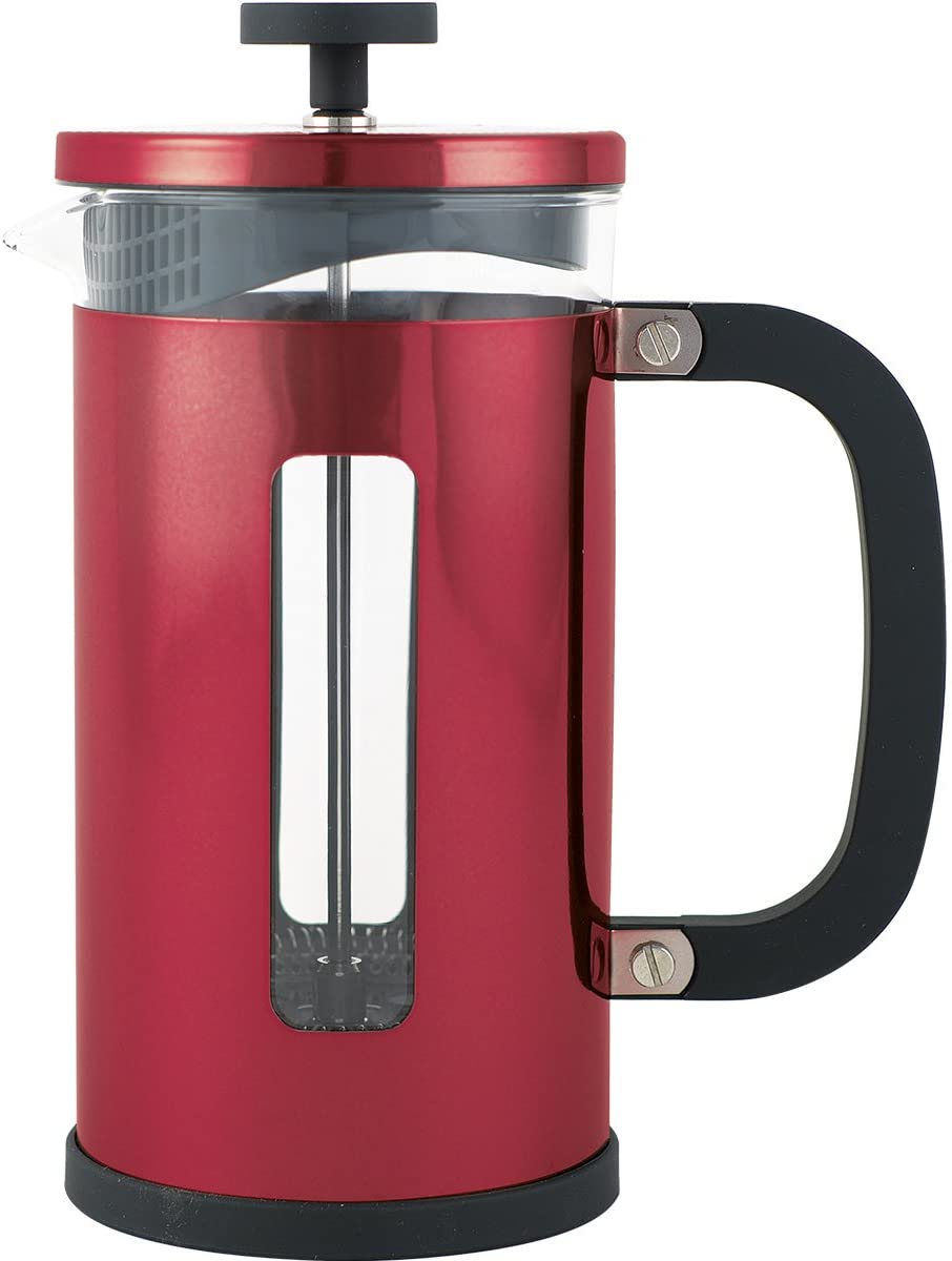 CREATIVE TOPS La Cafetière Pisa 8 Cup Red Coffee Maker - 1 Litre (1¾ Pints)
