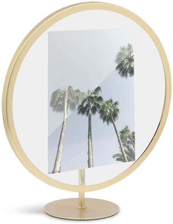 Umbra Infinity Matt Brass Photo Frame, 5 x 7 Inch