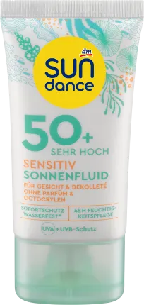 SUNDANCE Sun fluid face sensitive SPF 50+, 50ml, 50 ml