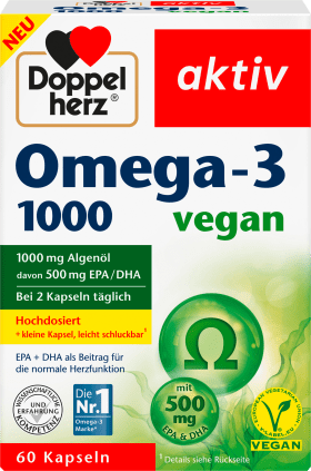 Doppelherz Omega-3 1000 capsules 60 st, 42.9 g