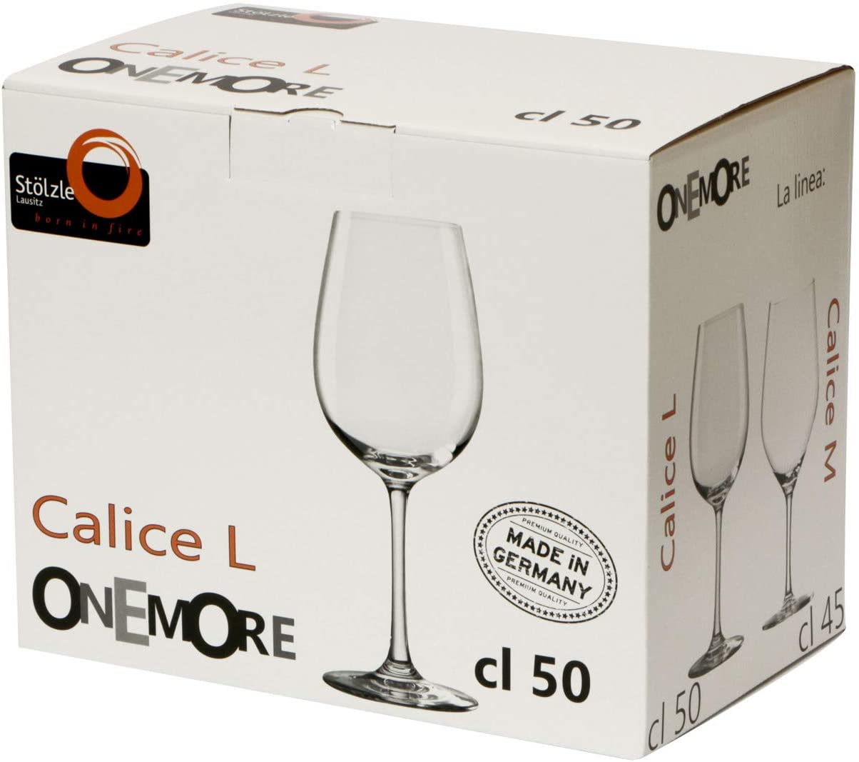 Stölzle Lausitz 50 cl Onemore-Kelch CL.50, 500 ml, Glas