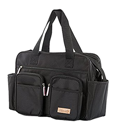 CHIPOLINO Baby Changing Bag (Single), 35 x 28 x 15 cm Black