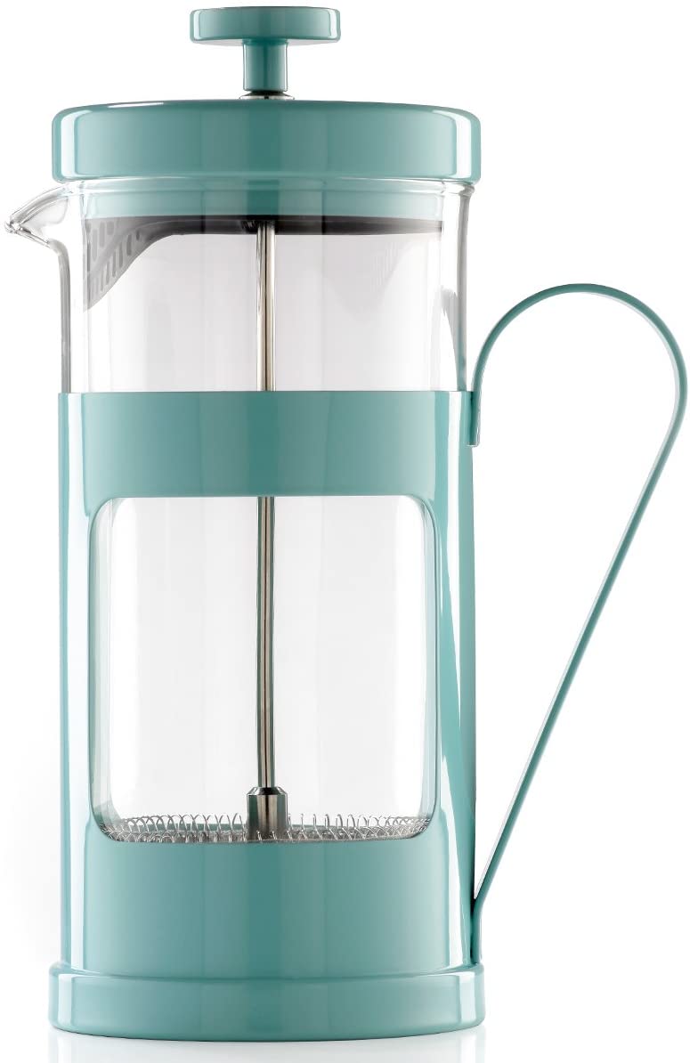 CREATIVE TOPS La Cafetière Monaco 8-Cup Cafetiere - Retro Blue - 1 Litre (35 fl oz)