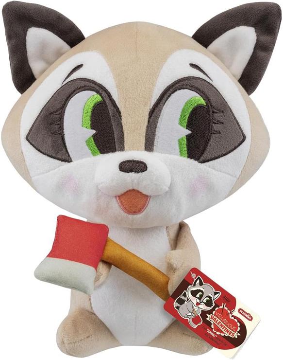Funko Plush: Villainous Valentines - Raccoon - Raccoon - Plush Toy - Birthday Gift Idea - Official Merchandise - Stuffed Plush Toys for Children and Adults, Girlfriends and Friends