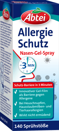 Abtei Nasal Spray Allergy Protection Nasal Gel Spray, 20 ml