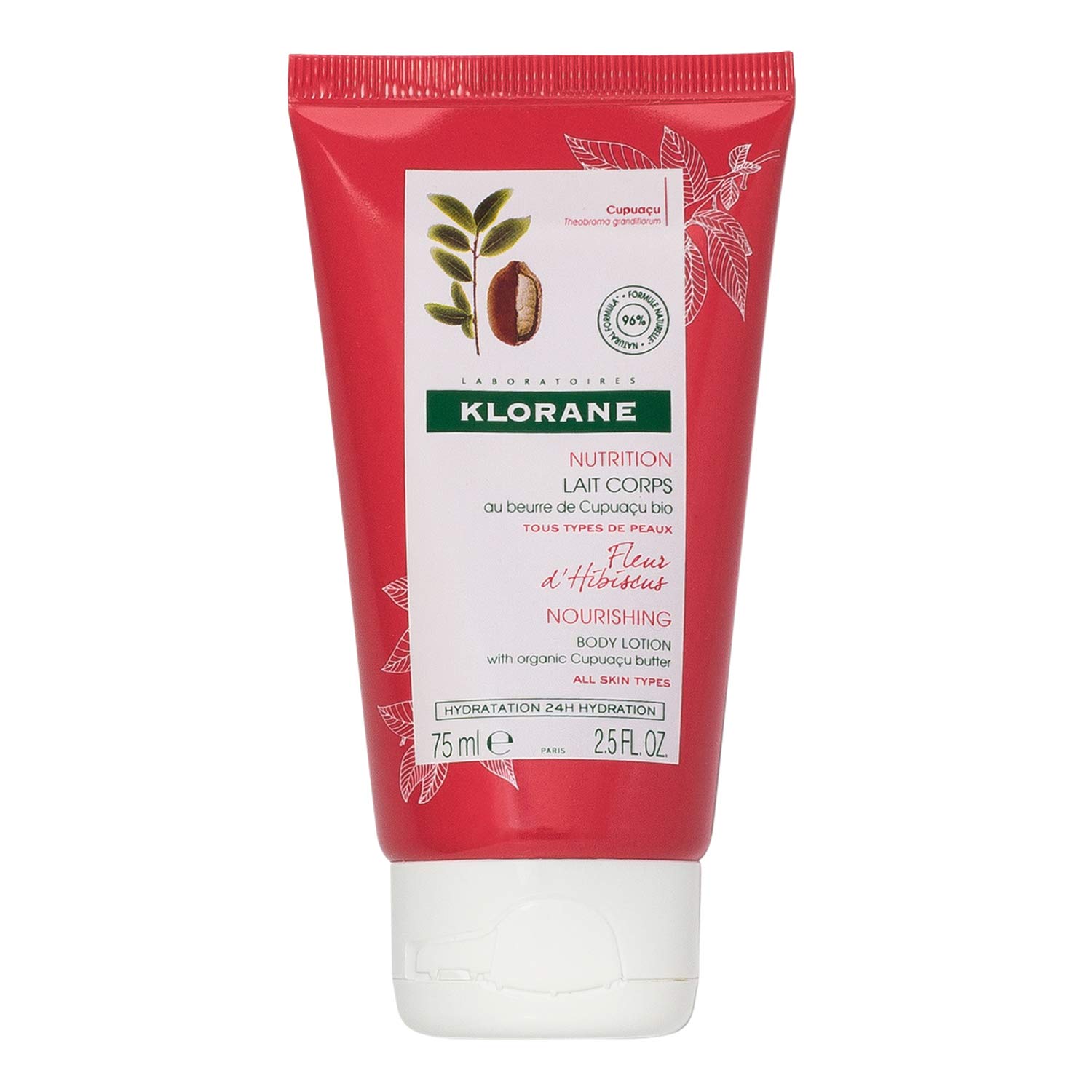 Klorane Nutrition Body Milk Hibiscus Flower 75 ml