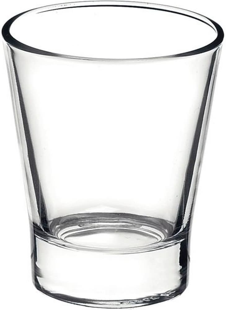 Bormioli 120202-B33 Caffeino Areibia Transparent Coffee Glasses - 8.5 cl, Set of 6