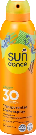 SUNDANCE Sun spray sport transparent SPF 30, 200 ml