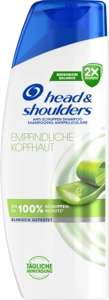 head&shoulders Anti-dandruff shampoo for sensitive scalps, 300 ml