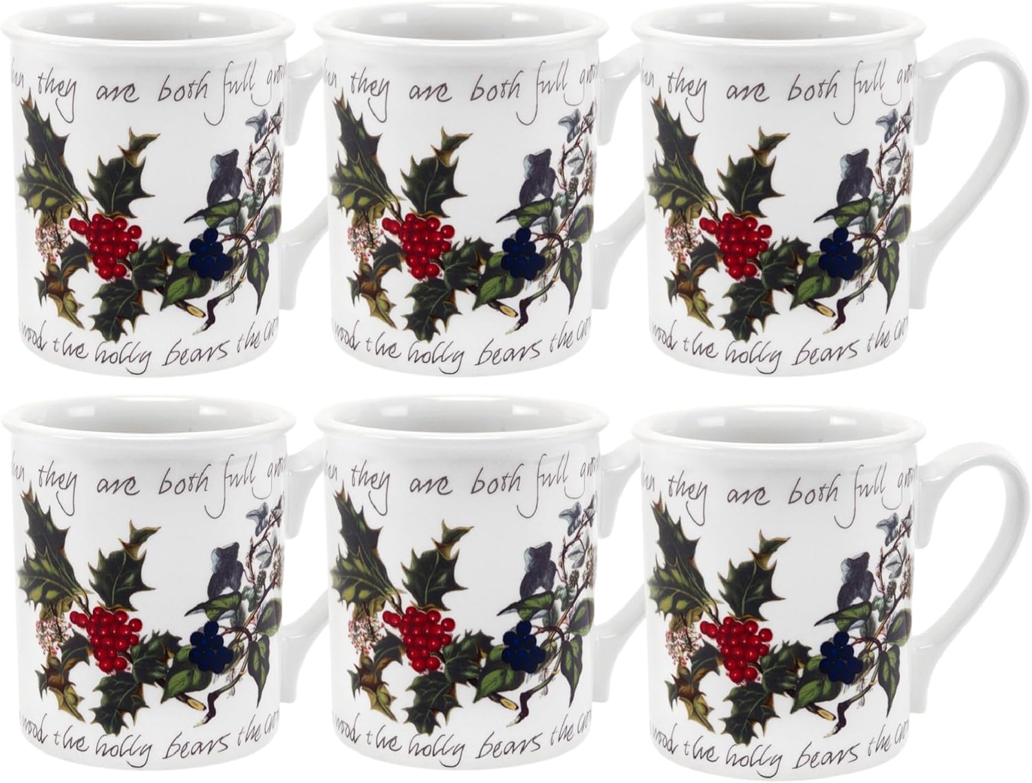 Portmeirion the Holly and the Ivy Single Breakfast Mug