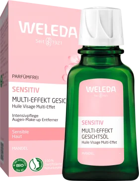 WELEDA facial oil multi-effect sensitive almond, 50 ml