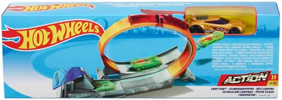 Hot Wheels Fth82 Classic Stunt Looping Hero Set