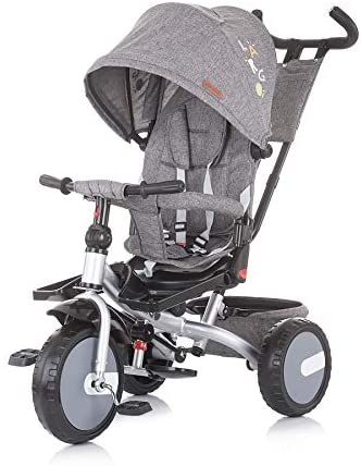 Chipolino 3 In 1 Tricycle Tricycle Largo Seat Rotatable Adjustable Push Bar