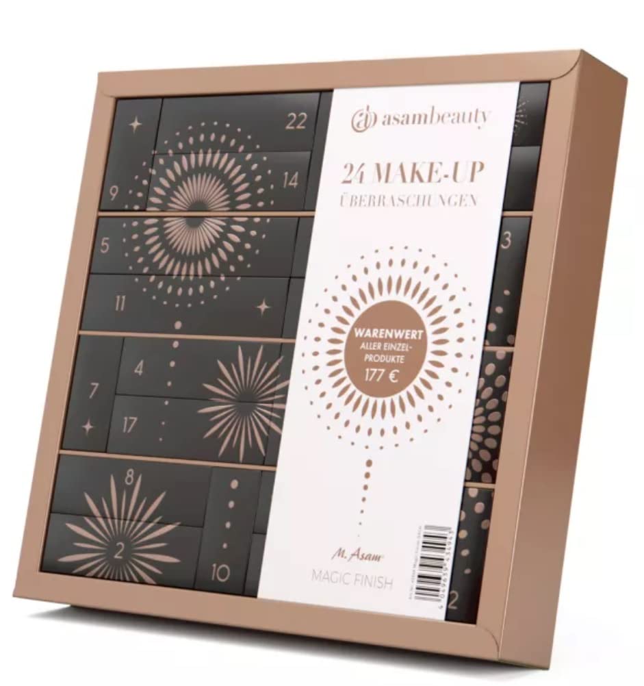 M. Asam ASAM Advent Calendar 2022 Beauty - Magic Finish Women\'s Cosmetics Advent Calendar Asambeauty, 24 Gifts Worth 180 €, Care Woman, Advent Calendar