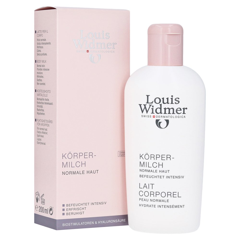 Louis Widmer Widmer K Body Milk Unperfumed 200 ml