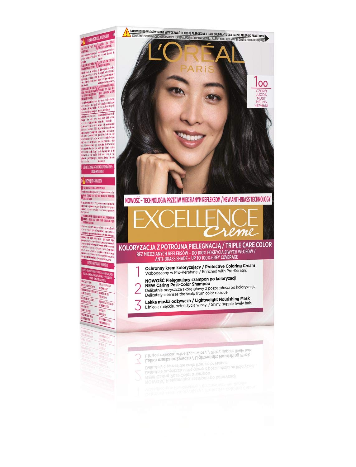 L'Oréal Paris L\'Oréal Paris Excellence 1 Hair Colour - Red, black