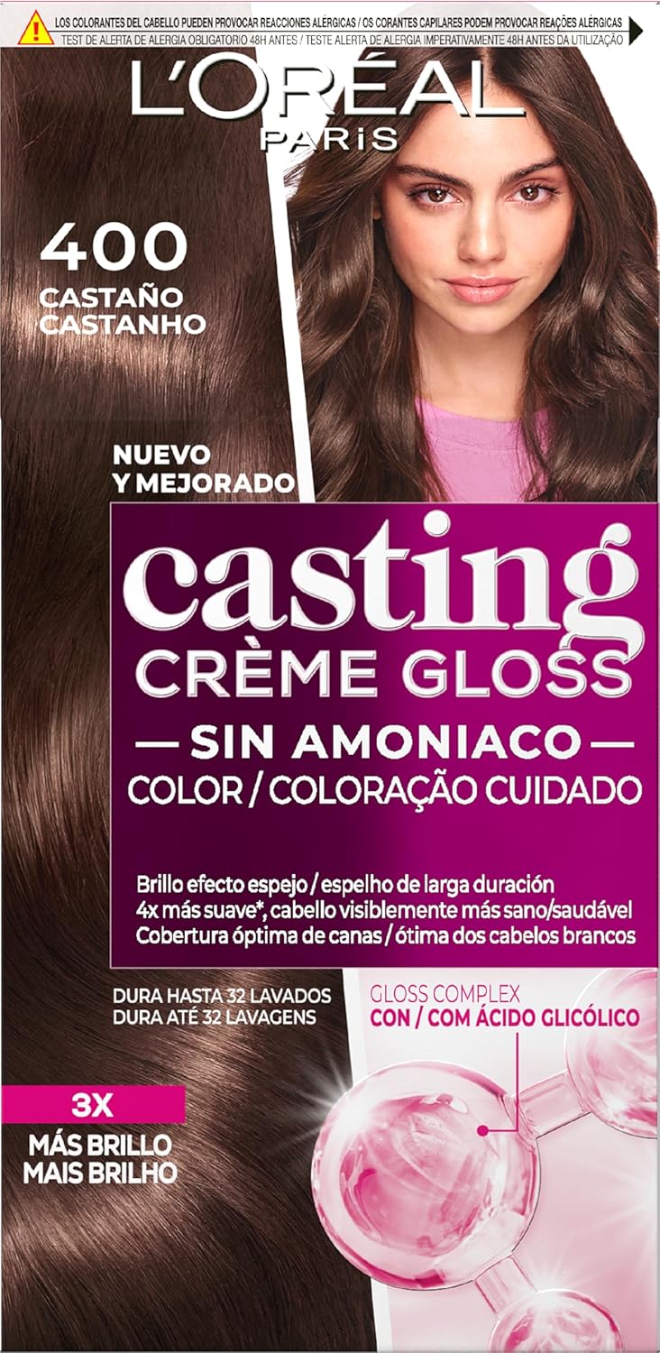 L'Oréal Paris L \'ó Real Pack of 83813 Casting Creme Gloss Haarfã ¤ Human – 600 g