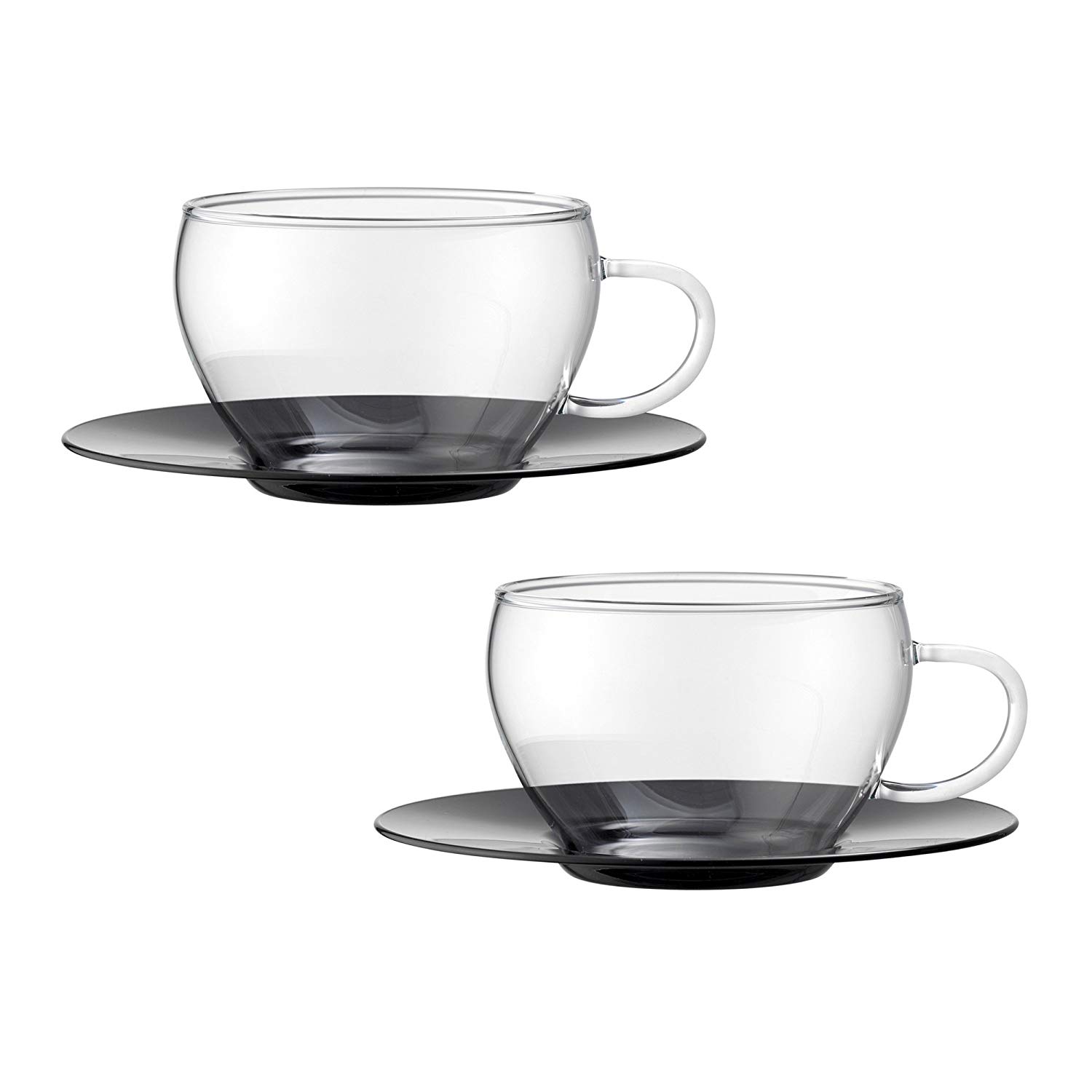 Bohemia Cristal 093 012 098 Play Of Colors Borosilicate Glass Set Of 2 Coff