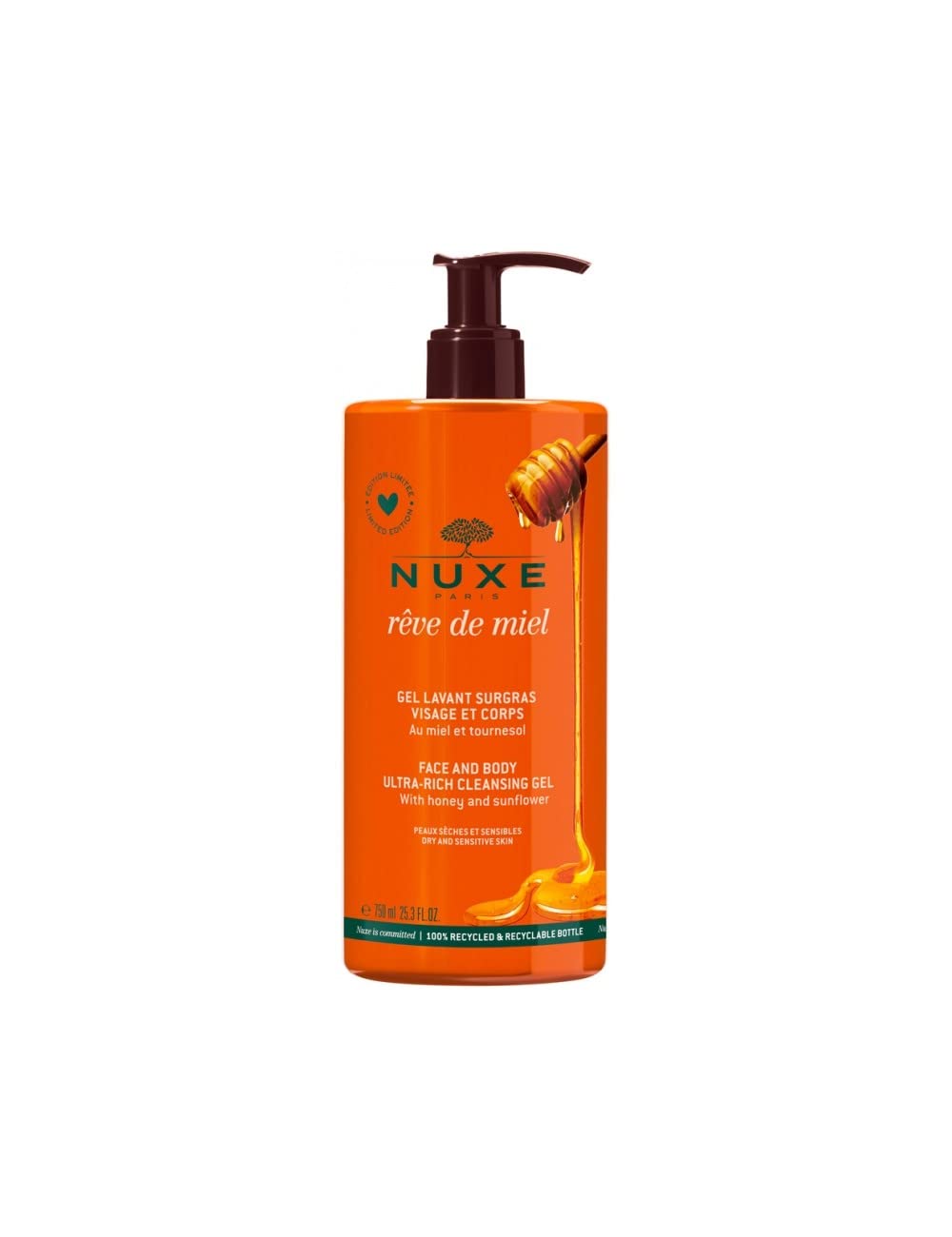 Nuxe Rêve de Honiel Surgras Lipline Gel Limited Edition 750 ml