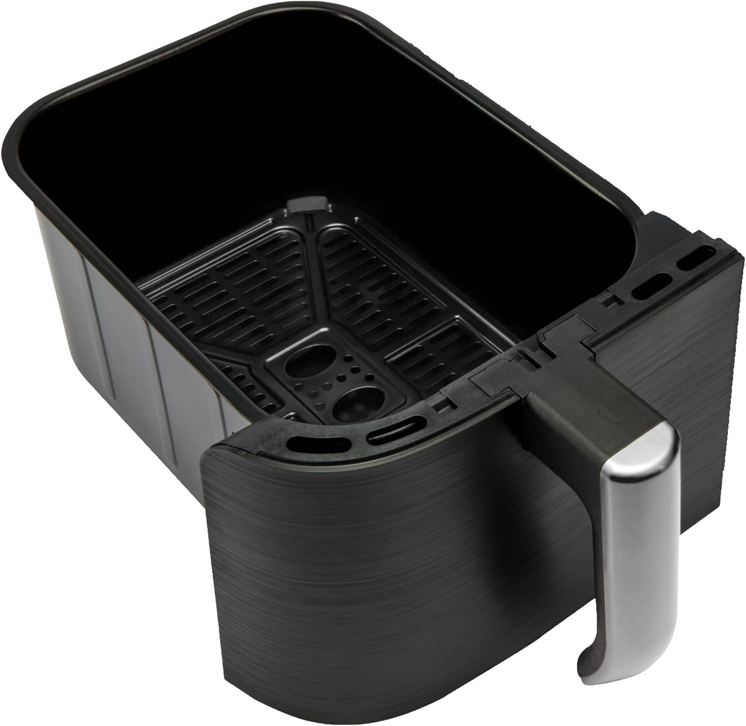 Russell Hobbs Replacement Basket Left [for SatisFry Double Chamber Hot Air Fryer 9L 27681-56] 4.5L Capacity, Dishwasher Safe, Replacement Part, Accessory N700888