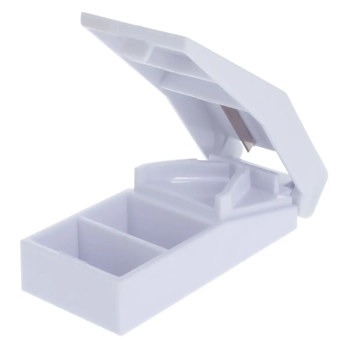 1m4 Tablet splitter with storage compartment, L 85 x W 35 x H 25 mm