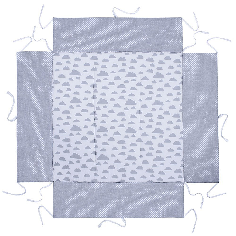 LULANDO Playpen Insert and Protective Insert Protects Against Impacts with High Side Padding Anti-Allergic Filling Standard 100 by Oeko-Tex