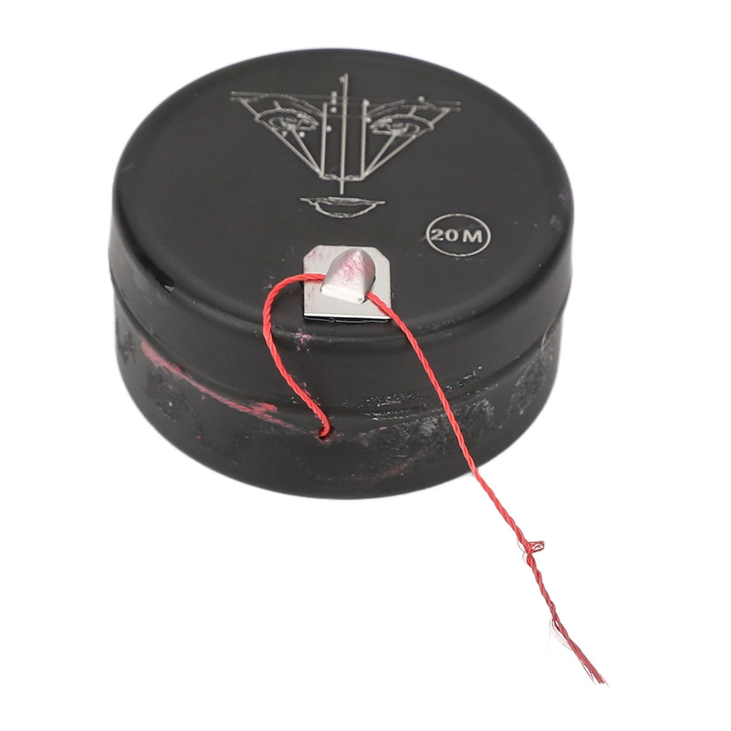 TMISHION Pre-Inked Brow Mapping String, 20 M Eyebrow Mapping String, Pre-Dyed Brow Mapping String, Ink Thread, Essential Brow Microblading Accessory for Permanent (Pink)