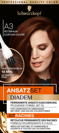 Schwarzkopf Diadem Attachment set Red-brown A3, 1 pc