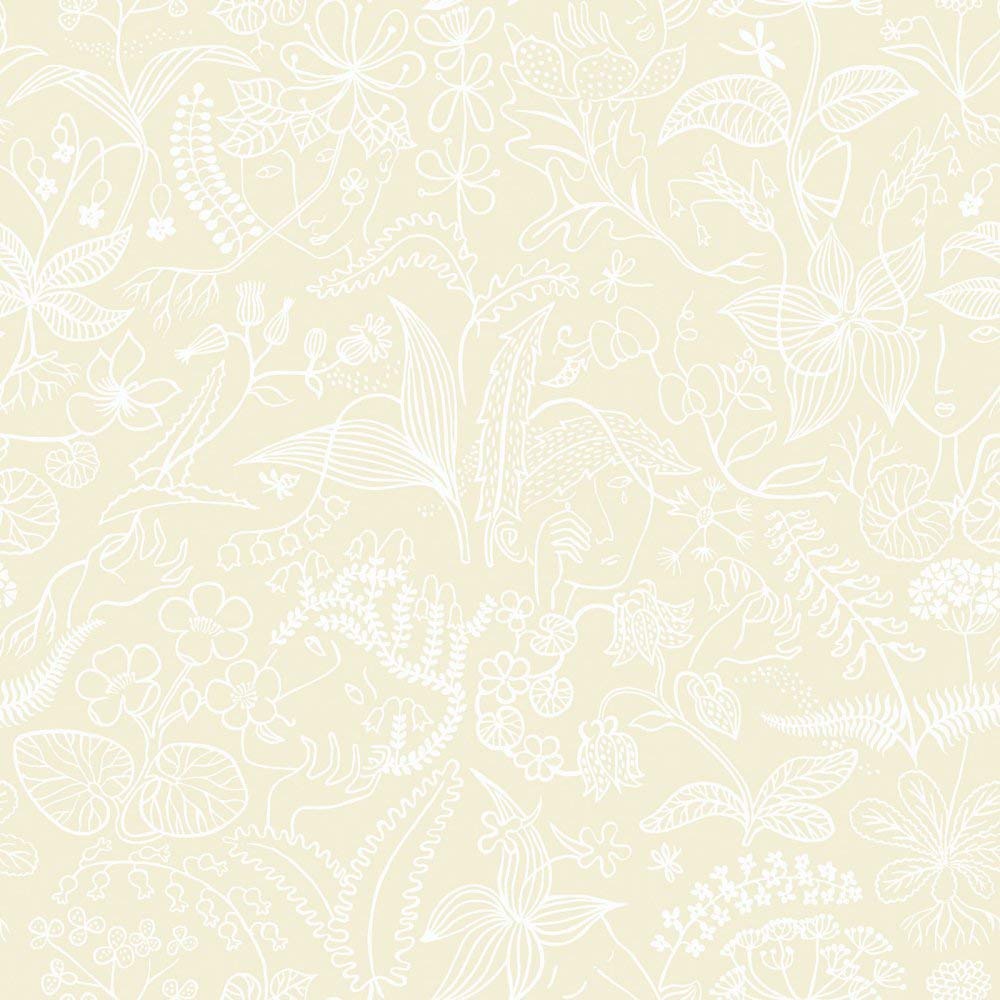 BorasTapeter Scandinavian Designers Stig Lindberg 2747 Non-Woven Wallpaper With Faces An