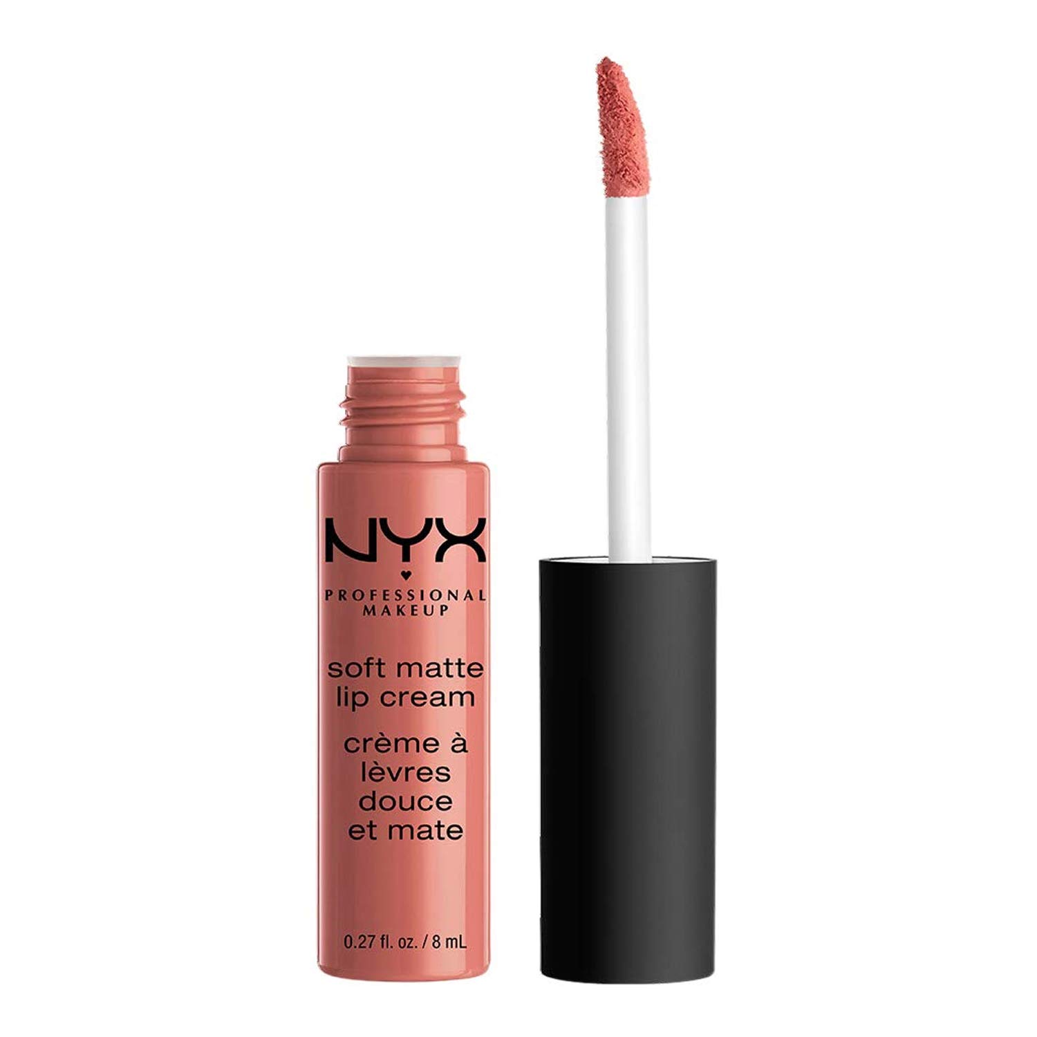 NYX Professional Makeup Soft Matte Lip Cream, Creamy and Matt Finish, Highly Pigmented, Long Lasting, Vegan Formula Single, ‎zurich