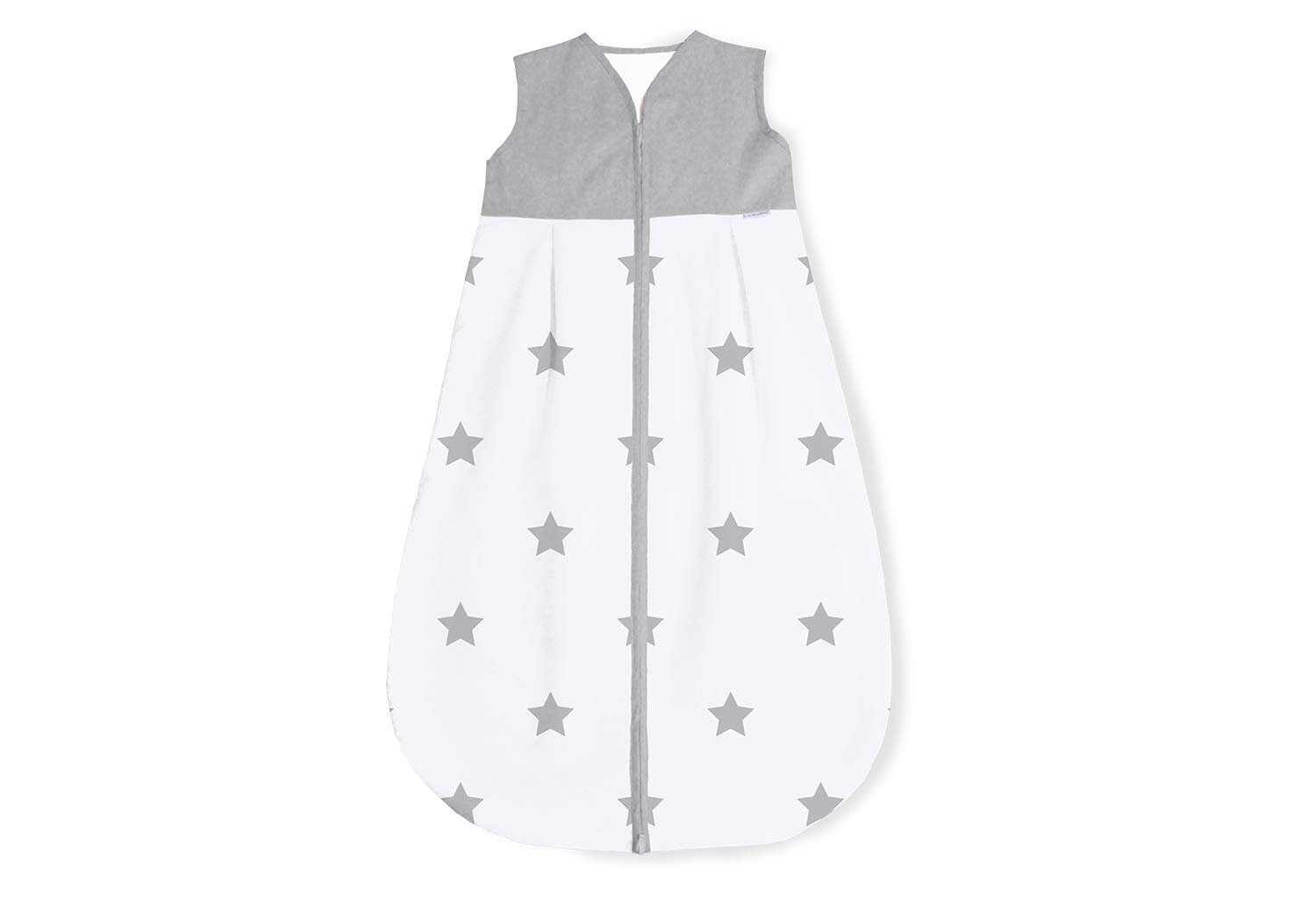 Pinolino 76022-8W130 Sleeping Bag \'Stars\' Winter 130 cm Grey