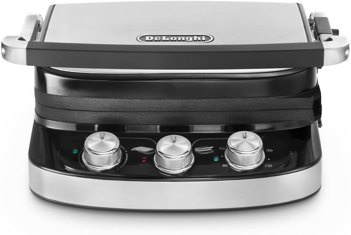 DeLonghi 0179415012 Contact Grill 41.7 x 36.6 x 30.7 cm Steel / Black