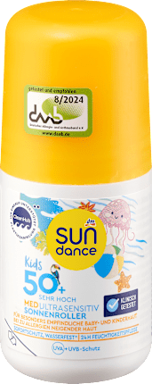 SUNDANCE Sunscreen Kids MED ultra sensitive SPF 50+, 100 ml