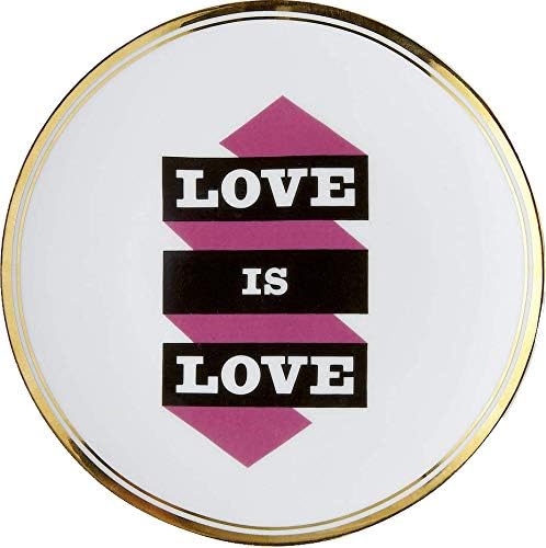 Bitossi Home & Funky Table Top Love Is Love Diameter 17 cm