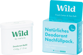Wild Deostick Fresh Cotton & Sea Salt refill pack, 40 g