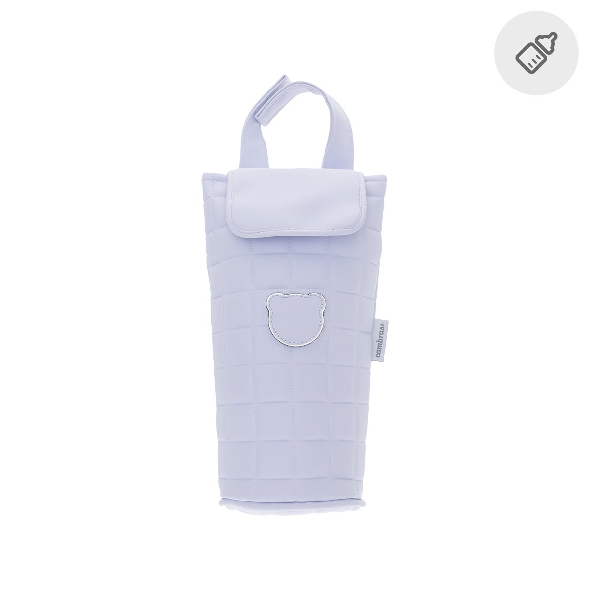 Cambrass 41344 Bag Gofre Baby Bottle, Blue